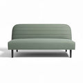 Bank van zacht groen stof voor woonkamers 150 x 80 x 75cm